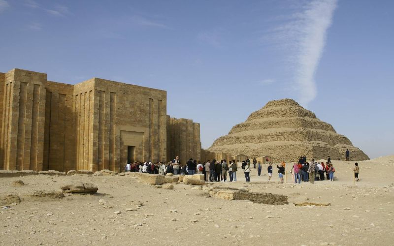 Sakkara is one section of the great necropolis of Memphis